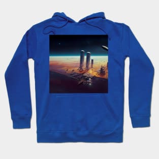 Interplanetary Spaceport Hoodie